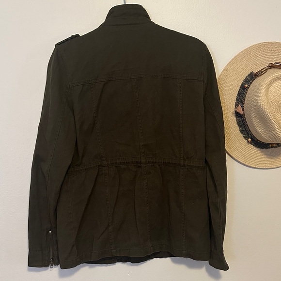 Zenana Outfitters Olive Utility Jacket - Picture 5 of 7